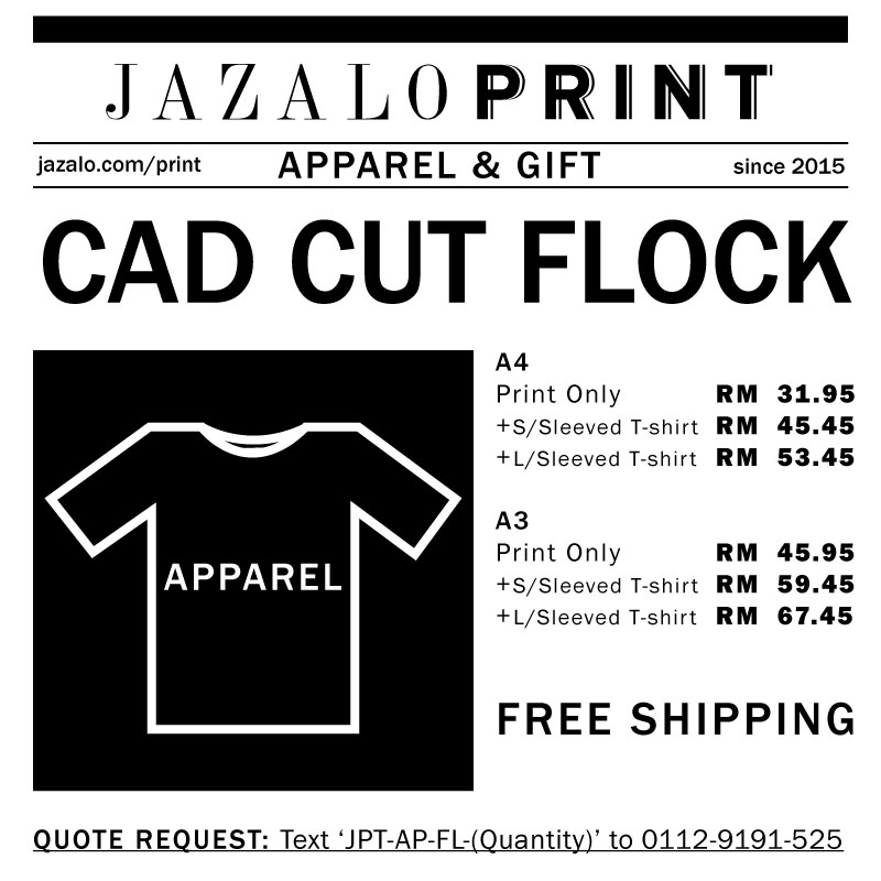 CAD Cut Flock Price