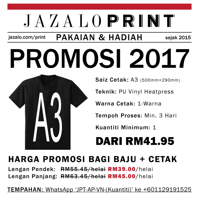 JAZALO PRINT 2017 Deal