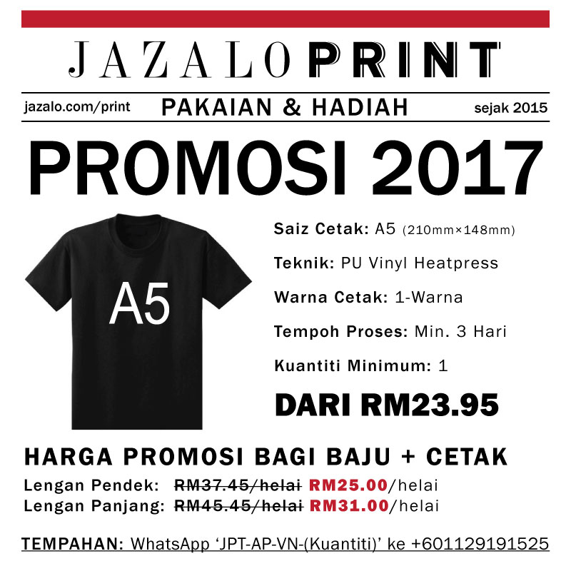 JAZALO PRINT 2017 Deal